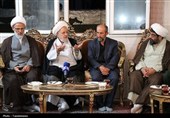 دیدار حجت الاسلام علی سعیدی با خانواده شهید زنجان