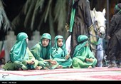 هفتمین شب سوگواره ملی تعزیه ده‌زیار؛ اجرای باشکوه مجلس شهادت حضرت علی‌اکبر(ع)