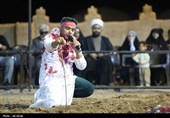 هفتمین شب سوگواره ملی تعزیه ده‌زیار؛ اجرای باشکوه مجلس شهادت حضرت علی‌اکبر(ع)
