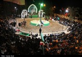 هفتمین شب سوگواره ملی تعزیه ده‌زیار؛ اجرای باشکوه مجلس شهادت حضرت علی‌اکبر(ع)