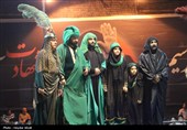 هفتمین شب سوگواره ملی تعزیه ده‌زیار؛ اجرای باشکوه مجلس شهادت حضرت علی‌اکبر(ع)
