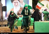 هفتمین شب سوگواره ملی تعزیه ده‌زیار؛ اجرای باشکوه مجلس شهادت حضرت علی‌اکبر(ع)