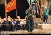 هفتمین شب سوگواره ملی تعزیه ده‌زیار؛ اجرای باشکوه مجلس شهادت حضرت علی‌اکبر(ع)