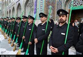 حرم مطهر رضوی در آستانه عید غدیر
