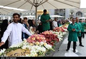 حرم مطهر رضوی در آستانه عید غدیر