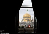 حرم مطهر رضوی در آستانه عید غدیر