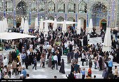 حرم مطهر رضوی در آستانه عید غدیر