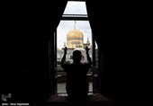 حرم مطهر رضوی در آستانه عید غدیر