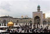 حرم مطهر رضوی در آستانه عید غدیر