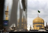 حرم مطهر رضوی در آستانه عید غدیر