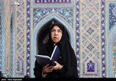 حرم مطهر رضوی در آستانه عید غدیر