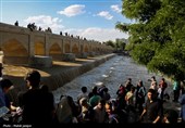 دل و دلدار بهم رسیدند؛چشم اصفهان به زاینده‌رود روشن شد