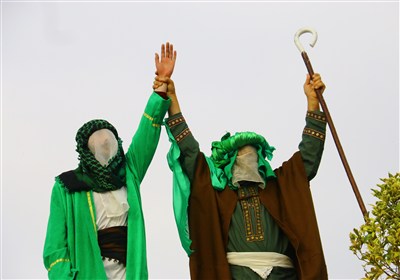 بازسازی صحنه غدیرخم در ایلخچی