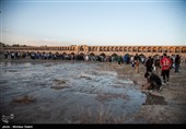 بازگشایی  آب زاینده رود