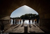بازگشایی  آب زاینده رود