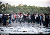 بازگشایی  آب زاینده رود