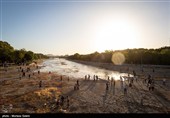 بازگشایی  آب زاینده رود