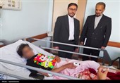 عیادت دادستان استان کردستان از دختران قربانی کودک‌آزاری+تصویر