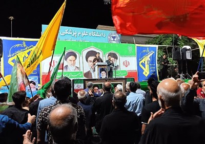 آیین ماندگار عزاداری ارتحال امام(ره) در گناباد برگزار شد + تصاویر