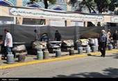 بازدید آیت‌الله عاملی از موکب‌های غدیر؛ 35 هزار پرس غذا میان مردم اردبیل توزیع شد