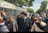 بازدید آیت‌الله عاملی از موکب‌های غدیر؛ 35 هزار پرس غذا میان مردم اردبیل توزیع شد