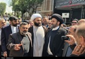 بازدید آیت‌الله عاملی از موکب‌های غدیر؛ 35 هزار پرس غذا میان مردم اردبیل توزیع شد