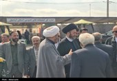 بازدید آیت‌الله عاملی از موکب‌های غدیر؛ 35 هزار پرس غذا میان مردم اردبیل توزیع شد