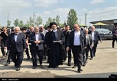 بازدید آیت‌الله عاملی از موکب‌های غدیر؛ 35 هزار پرس غذا میان مردم اردبیل توزیع شد