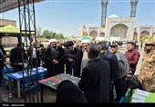بازدید آیت‌الله عاملی از موکب‌های غدیر؛ 35 هزار پرس غذا میان مردم اردبیل توزیع شد
