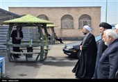 بازدید آیت‌الله عاملی از موکب‌های غدیر؛ 35 هزار پرس غذا میان مردم اردبیل توزیع شد