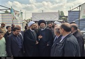 بازدید آیت‌الله عاملی از موکب‌های غدیر؛ 35 هزار پرس غذا میان مردم اردبیل توزیع شد