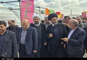 بازدید آیت‌الله عاملی از موکب‌های غدیر؛ 35 هزار پرس غذا میان مردم اردبیل توزیع شد