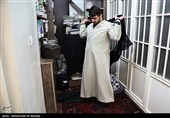 مراسم عمامه‌گذاری جمعی از طلاب در قم همزمان با عید غدیر