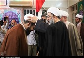 مراسم عمامه‌گذاری جمعی از طلاب در قم همزمان با عید غدیر