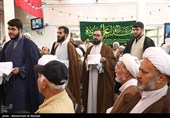 مراسم عمامه‌گذاری جمعی از طلاب در قم همزمان با عید غدیر