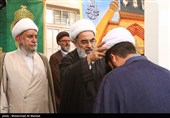 مراسم عمامه‌گذاری جمعی از طلاب در قم همزمان با عید غدیر