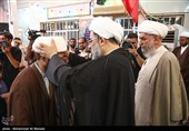 مراسم عمامه‌گذاری جمعی از طلاب در قم همزمان با عید غدیر