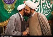 مراسم عمامه‌گذاری جمعی از طلاب در قم همزمان با عید غدیر