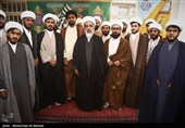 مراسم عمامه‌گذاری جمعی از طلاب در قم همزمان با عید غدیر