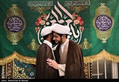 مراسم عمامه‌گذاری جمعی از طلاب در قم همزمان با عید غدیر