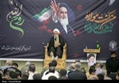 مراسم ارتحال امام خمینی در کرمانشاه