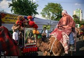 کاروان غدیر در مهمانی کیلومتری غدیر