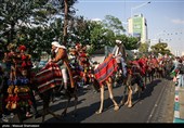 کاروان غدیر در مهمانی کیلومتری غدیر