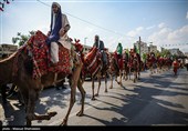 کاروان غدیر در مهمانی کیلومتری غدیر