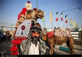 کاروان غدیر در مهمانی کیلومتری غدیر