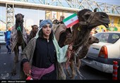کاروان غدیر در مهمانی کیلومتری غدیر