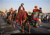 کاروان غدیر در مهمانی کیلومتری غدیر