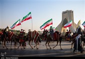کاروان غدیر در مهمانی کیلومتری غدیر