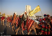 کاروان غدیر در مهمانی کیلومتری غدیر