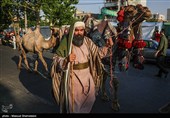 کاروان غدیر در مهمانی کیلومتری غدیر